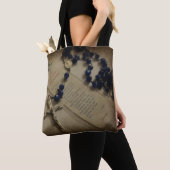 Prayer en Rosary Tote Bag (Dichtbij)