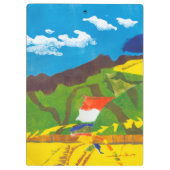 Prayer Flags II Klembord (Achterkant)