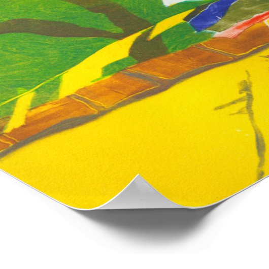 Prayer Flags Poster (Hoek)