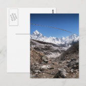 Prayer Flags & Snowy Mountains (Himalaya) Briefkaart (Voorkant / Achterkant)