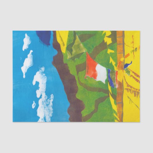 Prayer Flags Tissuepapier (Voorkant)