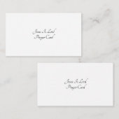 Prayer Flat Note-kaart Notitiekaartje (Voorkant / Achterkant)