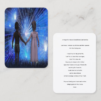 Prayer for More Grandchildren Prayer Card Visitekaartje