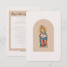 Prayer for Motherhood - Our Lady of Le Leche