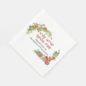 Prayer for Peace for Sukkot | Sukkah Decor Servet (Hoek)