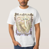 Prayer Hands Cross T-Shirt (Voorkant)