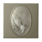 Prayer Hands Tegeltje (Voorkant)