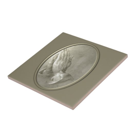 Prayer Hands Tegeltje (Zijkant)