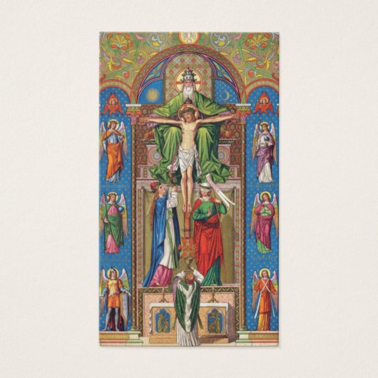 Prayer Heilige Kaart voor katholieke priester Reli (Voorkant)