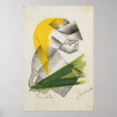 Prayer II, c.1913 (lithograaf) Poster (Voorkant)