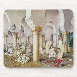 Prayer in de moskee, 1884 muismat
