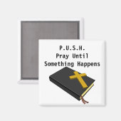 Prayer inspiratie PUSH Magneet (Voorkant / Achterkant)