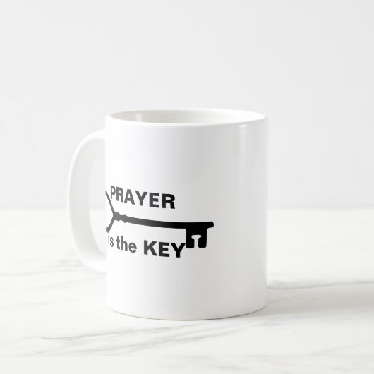 Prayer is de belangrijkste Mok (Voorkant links)