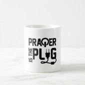 Prayer is de Plug Morphing-Mok Magische Mok (Center)