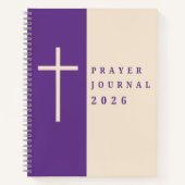 Prayer Journal 2026 Notitieboek (Voorkant)