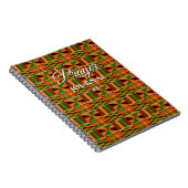 Prayer Journal African Kente K47 Spiral Notitieboe Notitieboek (Rechterzijde)