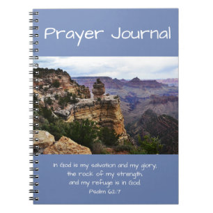 Prayer Journal Bijbel Verse Grand Canyon Uitzicht Notitieboek