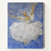 Prayer Journal met ballerina Notitieboek (Achterkant)