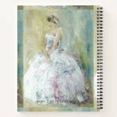 Prayer Journal met beeldverf Notitieboek (Achterkant)