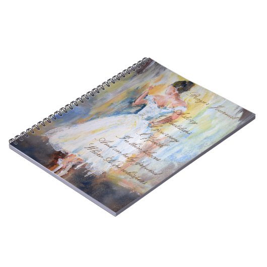 Prayer Journal met danser Notitieboek (Linkerzijde)