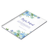 Prayer Journal Modern Waterverf Bloemen Notitieboe Notitieboek (Linkerzijde)
