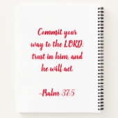 Prayer Journal Notitieboek (Achterkant)