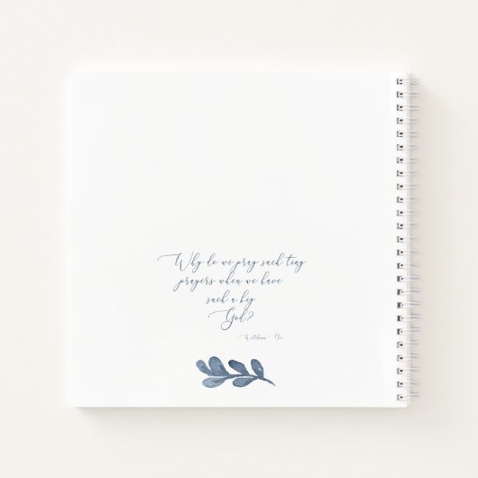  Prayer Journal Notitieboek (Achterkant)
