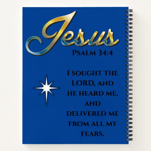 Prayer Journal Notitieboek (Achterkant)