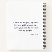 Prayer Journal Notitieboek (Achterkant)