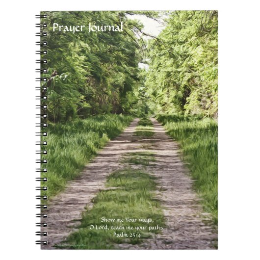 Prayer Journal Paths Notebook Notitieboek (Voorkant)
