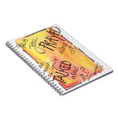 Prayer journal praat er minder over, bid meer notitieboek (Rechterzijde)