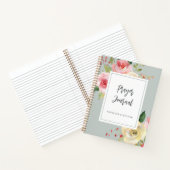 Prayer Journal Waterverf Bright Blooms Notitieboek (Binnen)