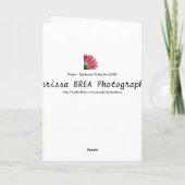 Prayer Kaart (Achterkant)