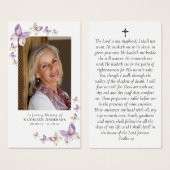 Prayer Kaart | Roze Butterflies Cross (Voorkant /achterkant)