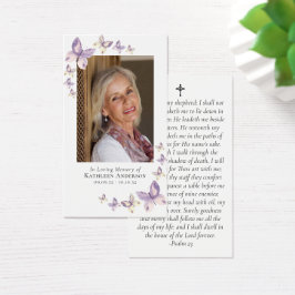 Prayer Kaart | Roze Butterflies Cross