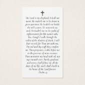 Prayer Kaart | Roze Butterflies Cross (Achterkant)