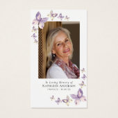 Prayer Kaart | Roze Butterflies Cross (Voorkant)