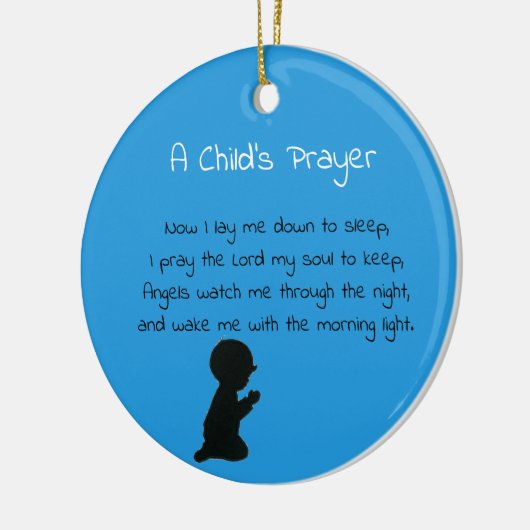 Prayer Keramisch Ornament (Links)