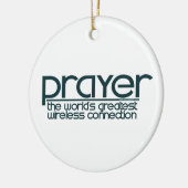 PRAYER KERAMISCH ORNAMENT (Links)