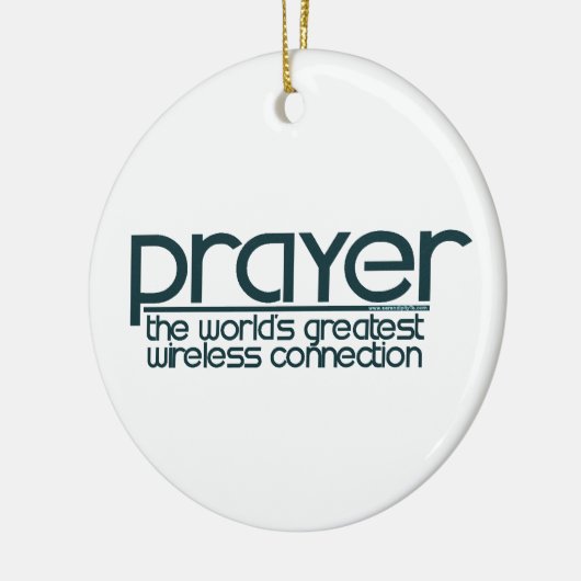 PRAYER KERAMISCH ORNAMENT (Links)