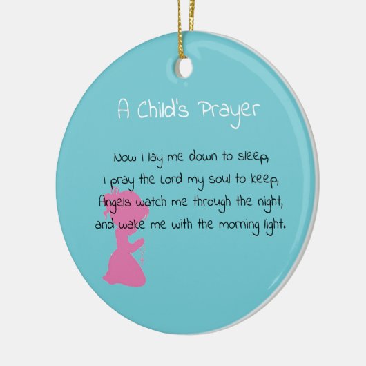 Prayer Keramisch Ornament (Links)