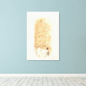 "Prayer" Kotel Old City Jerusalem Israel Art Paint Canvas Afdruk (Insitu (Houten vloer))