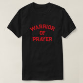 Prayer krijger t-shirt (Design voorkant)