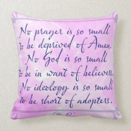 Prayer Kussen