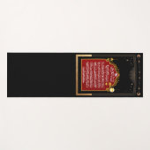 Prayer Mat Ayat Al Kursi (Voorkant (horizontaal))