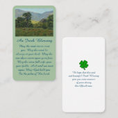 Prayer Memorial Blessing Kaart Visitekaartje (Voorkant / Achterkant)