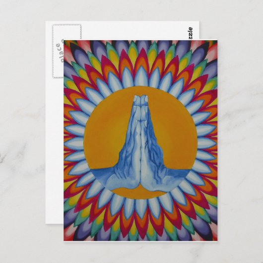 Prayer Mountain Briefkaart (Voorkant / Achterkant)