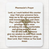 Prayer Mousepad van apotheker Muismat (Voorkant)