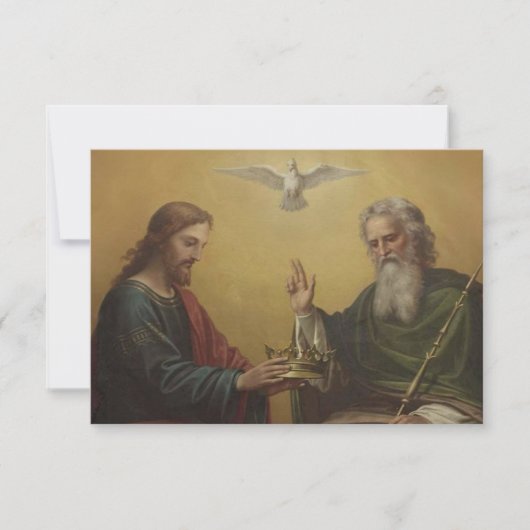 Prayer naar de Heilige Drievuldenbank (Voorkant)