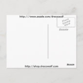 Prayer naar de hemel briefkaart (Achterkant)